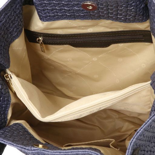 Women's leather Shoulder bag Tuscany Leather TL KeyLuck