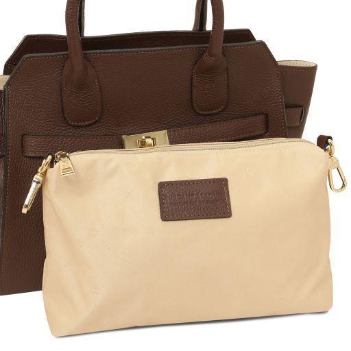 Women's leather Tote Bag Tuscany Leather Origami