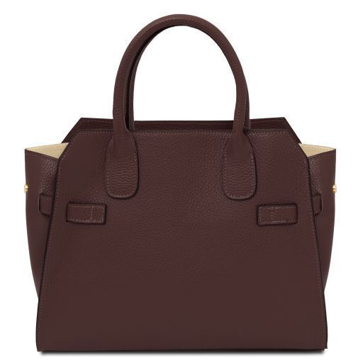 Women's leather Tote Bag Tuscany Leather Origami