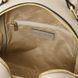 Soft leather backpack Tuscany Leather Prisma, Light Taupe