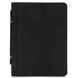 Leather document case with handle and ring binder Tuscany Leather Cesare, Black