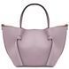 Leather handbag - Small size Tuscany Leather Legame, Lilac