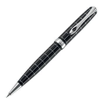 Diplomat Excellence A Plus Rhomb Guilloch Black Pencil