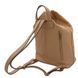 Soft leather backpack Tuscany Leather Dublin, Caramel