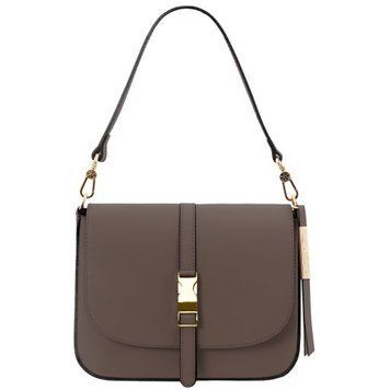 Women's leather Shoulder bag Tuscany Leather Nausica