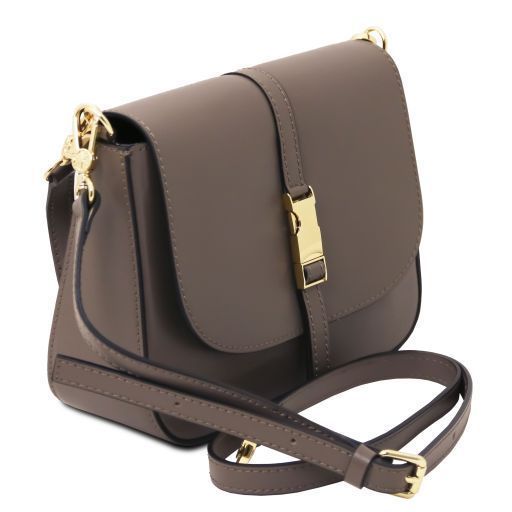 Women's leather Shoulder bag Tuscany Leather Nausica