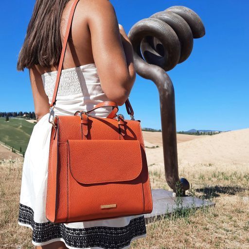 Women's leather Backpacks Tuscany Leather TL Bag