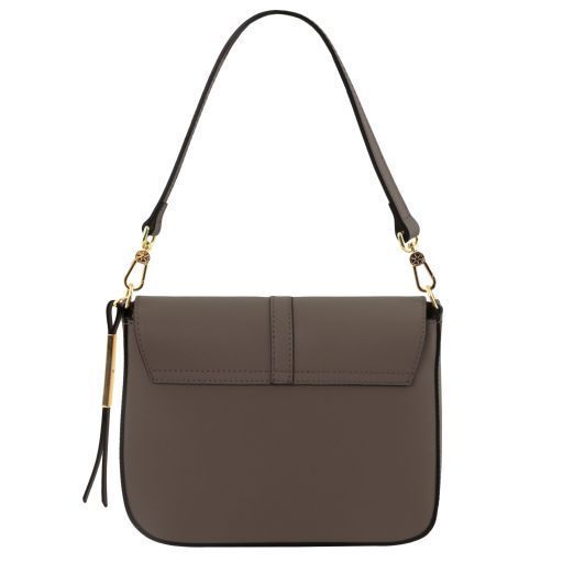 Women's leather Shoulder bag Tuscany Leather Nausica