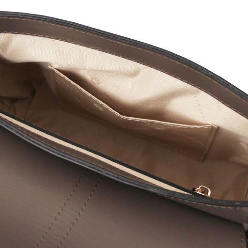 Women's leather Shoulder bag Tuscany Leather Nausica