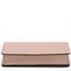 Leather clutch with chain strap Tuscany Leather Opera, Nude