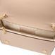 Leather clutch with chain strap Tuscany Leather Opera, Nude