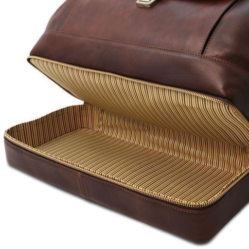 Exclusive double-bottom leather doctor bag Tuscany Leather Giotto