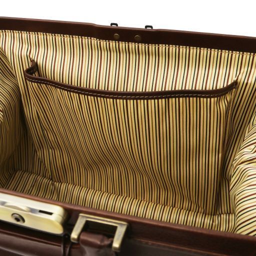 Exclusive double-bottom leather doctor bag Tuscany Leather Giotto