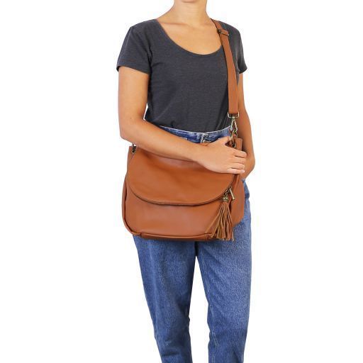 Women's leather Shoulder bag Tuscany Leather TL Bag