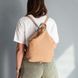 Soft leather backpack Tuscany Leather Dublin, Denim