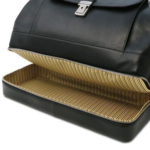 Exclusive double-bottom leather doctor bag Tuscany Leather Giotto