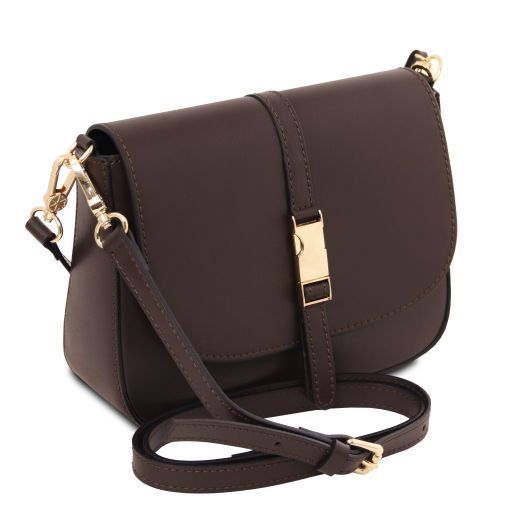 Women's leather Shoulder bag Tuscany Leather Nausica