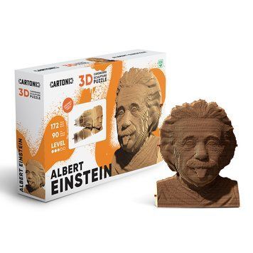 ALBERT EINSTEIN 3D Puzzle Cartonic