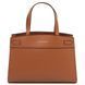Leather handbag Tuscany Leather Musa, Cognac