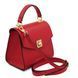 Leather handbag Tuscany Leather TL Bag, Lipstick Red