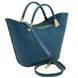 Leather handbag Tuscany Leather TL Bag, Teal