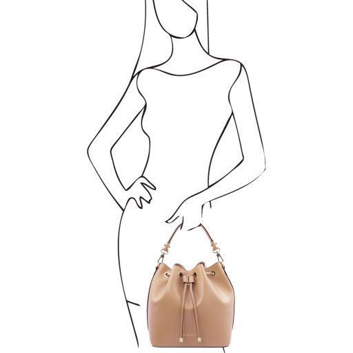 Women's leather handbag Tuscany Leather Vittoria