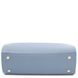 Leather tote Tuscany Leather Maisy, Light blue