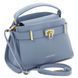 Leather tote Tuscany Leather Maisy, Light blue