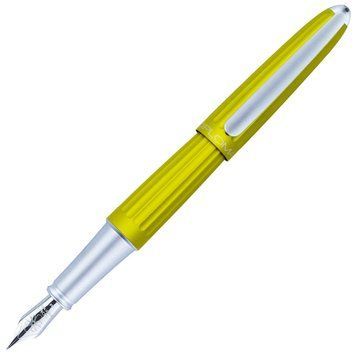 Diplomat Aero Fountain Pen Citrus Chrome