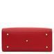 Leather handbag Tuscany Leather Dama, Lipstick Red