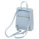Small leather backpack for women Tuscany Leather TL Bag, Light blue