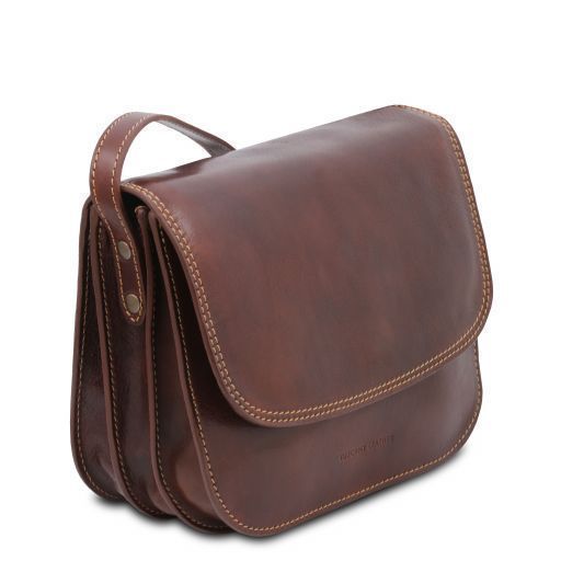 Women's leather Shoulder bag Tuscany Leather Greta