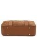 Leather handbag Tuscany Leather Stephany, Coffee