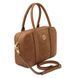 Leather handbag Tuscany Leather Stephany, Coffee