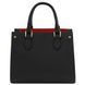 Leather handbag Tuscany Leather Dama, Black