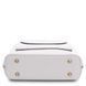 Small leather backpack for women Tuscany Leather TL Bag, White