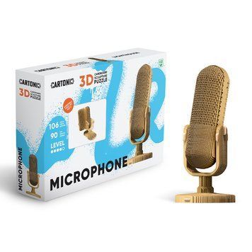 MICROPHONE 3D Puzzle Cartonic