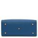 Leather handbag Tuscany Leather Dama, Denim