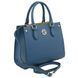 Leather handbag Tuscany Leather Dama, Denim