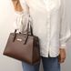 Leather handbag Tuscany Leather TL Bag, Denim