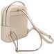 Woven printed leather backpack Tuscany Leather Dedalo, Beige