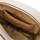Woven printed leather backpack Tuscany Leather Dedalo, Beige