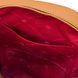 Woven printed leather backpack Tuscany Leather Dedalo, Cognac