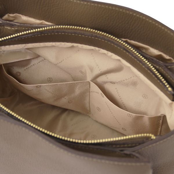 Women's leather Shoulder bag Tuscany Leather Abby