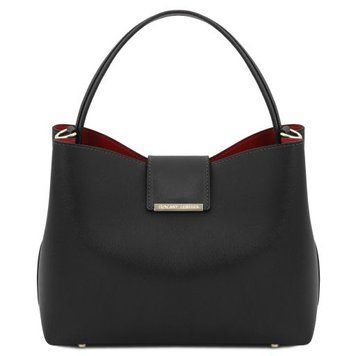Women's leather handbag Tuscany Leather Clio