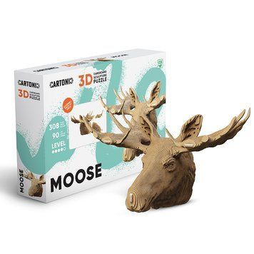 MOOSE 3D Puzzle Cartonic