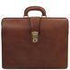 Leather Doctor bag briefcase 3 compartments Tuscany Leather Canova