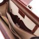 Leather Doctor bag briefcase 3 compartments Tuscany Leather Canova
