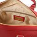 Leather duffle bag Tuscany Leather Barrique, Lipstick Red