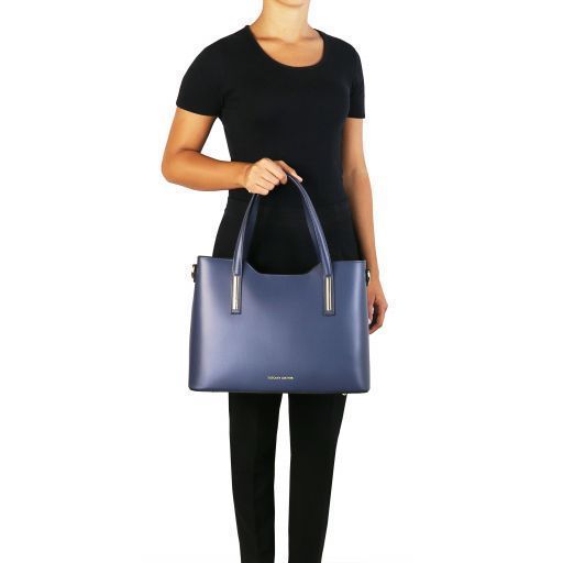 Women's leather Tote Bag Tuscany Leather Olimpia